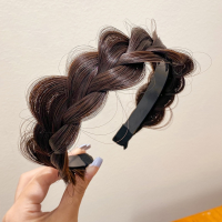 ราคา ที่คาดผมวิกผมถักเปียก้างปลาที่คาดผมผ้าโพกศีรษะสำหรับผู้หญิงฤดูร้อนกิ๊บที่คาดศีรษะแบบถักบิดถักเปียสาวสวัสดี (19643367706)