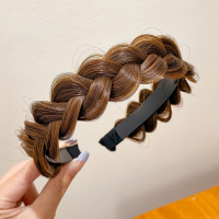 ราคา ที่คาดผมวิกผมถักเปียก้างปลาที่คาดผมผ้าโพกศีรษะสำหรับผู้หญิงฤดูร้อนกิ๊บที่คาดศีรษะแบบถักบิดถักเปียสาวสวัสดี (19643367707)