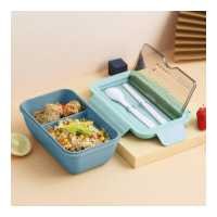 ราคา Lunch box กล่องข้าว กล่องข้าวพกพา กล่องข้าวเด็ก กล่องใส่ข้าว กล่องใส่อาหาร กล่องพร้อมฝาปิด พร้อมอุปกรณ์ช้อนกับตะเกียบ (18943686981)