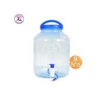 ราคา Yonglingถังน้ำดื่ม PET ขนาด 8 ลิตร ถังน้ำมีก๊อกพร้อมหูหิ้ว สำหรับใส่น้ำดื่ม รุ่นลาย10 X (390839833)