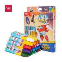 ราคา Deli สีชอล์ค Oil Pastels 12สี 18สี 24สี สีชอล์คน้ำมัน คุณภาพสูง สีสด เหมาะระบายสี (16611297071)