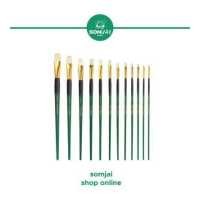 ราคา Renaissance เรนาซองซ์ แปรงทาสีชนิดพู่กันสำหรับใช้กับสีน้ำมัน และสีอะคริลิค พู่กันชนิดแบน หลายขนาด (10781794167)