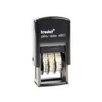 ราคา ตรายางวันที่หมึกในตัว โทรแดท TR4810 TT ไทย ดำ (8755701555)