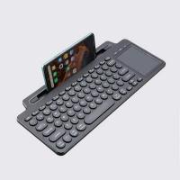 ราคา 2 4G Wireless Bluetooth Keyboard with Number Touchpad Mouse Card Slot Numeric Keypad for Android IOS Desktop Laptop PC TVbox (15108089909)