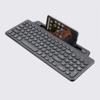 ราคา 2 4G Wireless Bluetooth Keyboard with Number Touchpad Mouse Card Slot Numeric Keypad for Android IOS Desktop Laptop PC TVbox (15108089910)