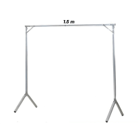 ราคา Janet ราวตัว X ราวตากผ้าบาร์คู่ ราวตากผ้าสแตนเลส ราวตากผ้าขนาดใหญ่ ขนาด 1 9 ม ยืด หด พับเก็บได้ ราวตากผ้า ราวเก็บของ ราวแขวนเสื้อ ทนทาน (16399945876)