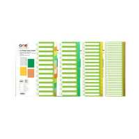 ราคา อินเด็กซ์พลาสติก 1 31 คละสี ONE (13088541705)