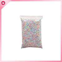 ราคา Happylife เม็ดโฟมสำหรับกล่องของขวัญ เม็ดโฟมคละสีพาสเทล เม็ดโฟมสำหรับงาน DIY ขนาด 10 กรัม ขนาดเม็ดโฟม 4 6 mm (9709888005)