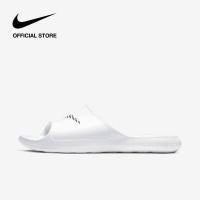 ราคา Nike Men s Victori One Shower Slides White รองเท้าแตะผู้ชายสำหรับอาบน้ำ Nike Victori One สีขาว (11636761785)
