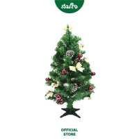 ราคา สินค้าเทศกาล Somjai Selected ต้นคริสต์มาส ต้นChristmas ต้นไม้X Mas ต้นไม้ประดับตกแต่ง ต้นคริสต์มาสปลอม ขนาด 1 3 ฟุต (16722699559)