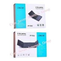 ราคา พร้อมส่ง OKER Keyboard Bluetoothพับได้ คีย์บอร์ดบลูทูธพับได้ มีTouch Pad ในตัว ใช้แทนเมาส์ รุ่น BT 033 VKB รุ่นVKB 039 (928746563)