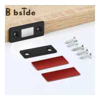 ราคา ตัวยึดประตูแม่เหล็ก2ชิ้นแบบไม่ต้องเจาะ อุปกรณ์ยึดตู้ตู้เสื้อผ้ารูสกรู (12078838388)