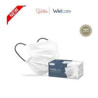 ราคา ของแท้100 Welcare mask หน้ากากอนามัยผู้ใหญ่ Level 2 แบบกล่องบรรจุ 50 ชิ้น (18300509175)