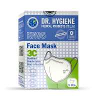 ราคา 3C N95 Face Mask Dr Hygiene Box 5 pcs หน้ากากอนามัย N95 (13674682876)