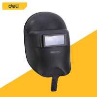 ราคา deli หน้ากากช่างเชื่อม การเชื่อมอาร์ค หน้ากากเชื่อม หน้ากากกรองแสง หน้ากากอ๊อก แบบมือถือ Welding Mask (9893651497)