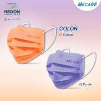 ราคา Hi Care PREMIUM GRADE SUNSET สีส้ม สีม่วง หน้ากากอนามัยหนาพิเศษ รองรับ PM2 5 กรองเชื้อโรค แผ่นกรอง 3 ชั้น ชนิดคล้องหู 10 ชิ้น (16240143060)