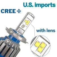 ราคา T1 ไฟหน้าเดิม CREE 12000LM รถ H4 ไฟหน้า H11 ไฟตัดหมอก H3 ไฟตัดหมอก H7 (7557215159)