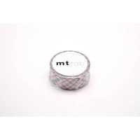ราคา mt masking tape check purple MTPL1P01 เทปตกแต่งวาชิ ลาย check purple แบรนด์ mt masking tape ประเทศญี่ปุ่น (15043542927)