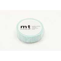 ราคา mt masking tape hougan mint blue MT01D395 เทปตกแต่งวาชิ ลาย hougan mint blue แบรนด์ mt masking tape ประเทศญี่ปุ่น (15043154675)