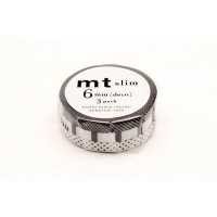 ราคา mt masking tape mt slim deco F MTSLIM21 เทปตกแต่งวาชิ รุ่น slim ลาย deco F แบรนด์ mt masking tape ประเทศญี่ปุ่น (15043620827)