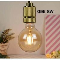 ราคา หลอดไฟวินเทจ หลอด ST64 G95 A60 G125 LED E27 Filament ฟิลาเมนต์ ทรงเอดิสัน4w 8W แสงวอร์ม (6104688450)