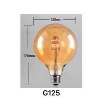 ราคา หลอดไฟวินเทจ หลอด ST64 G95 A60 G125 LED E27 Filament ฟิลาเมนต์ ทรงเอดิสัน4w 8W แสงวอร์ม (9421632358)