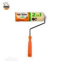 ราคา SOMIC ลูกกลิ้งทาสีโซมิค รุ่น 2in1 SM 2225 ลูกกลิ้งอเนกประสงค์ สำหรับงานสีทั่วไป (13375783267)
