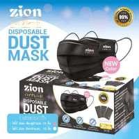 ราคา Zion Mask รุ่นพรีเมี่ยม หน้ากากอนามัยสีดำ 1กล่อง 30ชิ้น (18850530143)