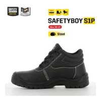 ราคา ของแท้พร้อมส่ง Safety Jogger รุ่น SAFETYBOY S1P รองเท้าเซฟตี้หุ้มข้อ หัวเหล็ก แผ่นเหล็กกันทะลุ หนังแท้ (16273694829)