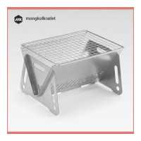 ราคา เตาบาร์บีคิวแบบพับเก็บได้การเหมาะกับการเดินทางกลางแจ้งเตาแบบพกพาปิกนิกมินิแคมป์ปิ้งเตาบาร์บิคิวมินิเตาถ่าน (17893577131)