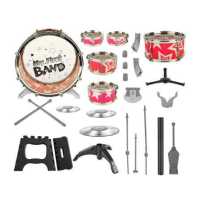 ราคา ชุดกลองแจ๊สกลองชุดชุดกลองเด็ก6ชิ้นพร้อมแป้นฉาบเก้าอี้รองพับได้เครื่องตีเครื่องดนตรีไม้ตีกลองสำหรับเด็กผู้เริ่มต้นเด็ก (17796077362)