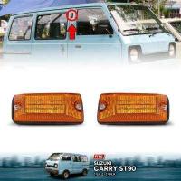 ราคา ไฟเลี้ยวข้าง ไฟเลี้ยวด้านข้าง ไฟเลี้ยว รุ่น ซูซูกิ SUZUKI CARRY VAN ST90 ปี 1984 1988 สีส้ม ข้างซ้าย ขวา จำนวน 1 คู่ (11241186897)