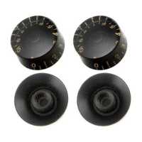 ราคา ammoon ลูกบิดควบคุมระดับเสียงกีต้าร์ไฟฟ้า4ชิ้นสำหรับกีต้าร์ไฟฟ้า Epi lp (19067862222)