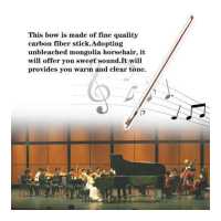 ราคา ammoon อุปกรณ์เสริมอะไหล่ไวโอลินธนูไวโอลินไม้โรสวู้ดไวโอลินขนาด4 4 (19258535159)