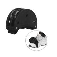 ราคา ammoon ABS Foot Tambourine with Metal Jingle Bell Cajon Box Drum Companion Accessory (19644445544)
