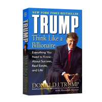 ราคา Milumilu Trump คิดเหมือนมหาเศรษฐีหนังสือเศรษฐศาสตร์อังกฤษนวนิยายอัตชีวประวัติ (17999284549)