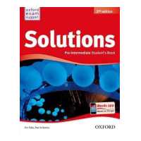ราคา หนังสือ Solutions 2nd ED Pre Intermediate Student s Book P (6368020877)