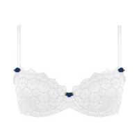 ราคา Annebra บราเสริมทรง ตะขอหลัง ทรง1 2เต้า มีโครง เสริมฟองน้ำ Extra Lift Foam Bra รุ่น AB1 503 สีขาว (4197100266)