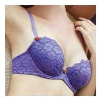 ราคา Annebra บราเสริมทรง ตะขอหลัง ทรง1 2เต้า มีโครง เสริมฟองน้ำ Extra Lift Foam Bra รุ่น AB1 503 สีม่วง (17236179535)