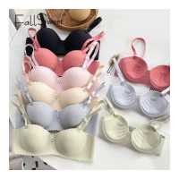 ราคา FallSweet Soft Seamless Bras for Women Sexy Push Up Bra Wireless Underwear Comfortable Ladies Bralette Size 32 To38 A B Cup (9252062389)