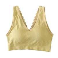 ราคา ISABELLA บราไร้โครงดูมๆ บราผู้หญิง ป้องกันไม่ให้หน้าอกหย่อนคล้อย ผ้าไหมระบายอากาศ บราแฟชั่น บราลูกไม้สายหวาน ซีทรูลูกไม้เซ็กซี่ 906 (8741720111)