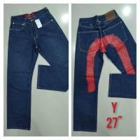 ราคา In1 Evisu อีวิสุ มือสองของแท้ เอว 28 34 (19377236802)