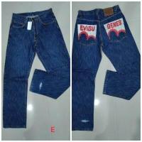 ราคา In1 Evisu อีวิสุ มือสองของแท้ เอว 28 34 (19377236795)