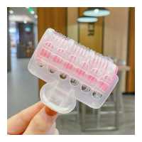 ราคา อุปกรณ์มัดผมของผู้หญิง เครื่องม้วนผมน่ารักสีชมพู (11095819114)