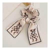 ราคา ยางรัดผมผ้าซาติน สไตล์หรูหรา ยางมัดผม เครื่องประดับผมผู้หญิง Korean Hair rope ribbon hair ties ponytail multi color rubber band hair bow tie Hair ring (19817441222)