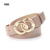 ราคา PDBH Fashion Store ชุดเดรสเข็มขัดสำหรับกางเกงยีนส์สีดำหรูหรา ลดราคาด่วนหนัง Pu สำหรับผู้หญิงชุดเดรสยาวสองชั้น (18329207189)