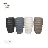 ราคา กระถางไฟเบอร์กลาสรุ่น ZIGZAG SIZE S pre order 5 วัน (9780489668)