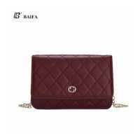 ราคา BAIFA SHOP กระเป๋าสะพายข้าง กระเป๋าผู้หญิง สายโซ่ F49 (5993992556)