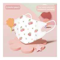 ราคา CAROAD 10 ชิ้นการ์ตูนไดโนเสาร์ สุนัขน่ารัก รูปแบบการพิมพ์ผลไม้หน้ากากป้องกันแบบใช้แล้วทิ้ง 3D 4 ชั้นหน้ากากป้องกันสำหรับเด็ก (19382257913)