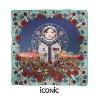 ราคา iCONiC MINT FLOWER DOLL SCARF 9043 ผ้าคลุมไหล่ ผ้าไหมซาดิน พิมพ์ลาย ขนาด 100 x 100 cm บรรจุกล่องสวยหรู ผ้าพันคอ ผ้าคลุม ผ้าคุลมชายทะเล ผ้าพันคอแฟชั่น (15826098213)